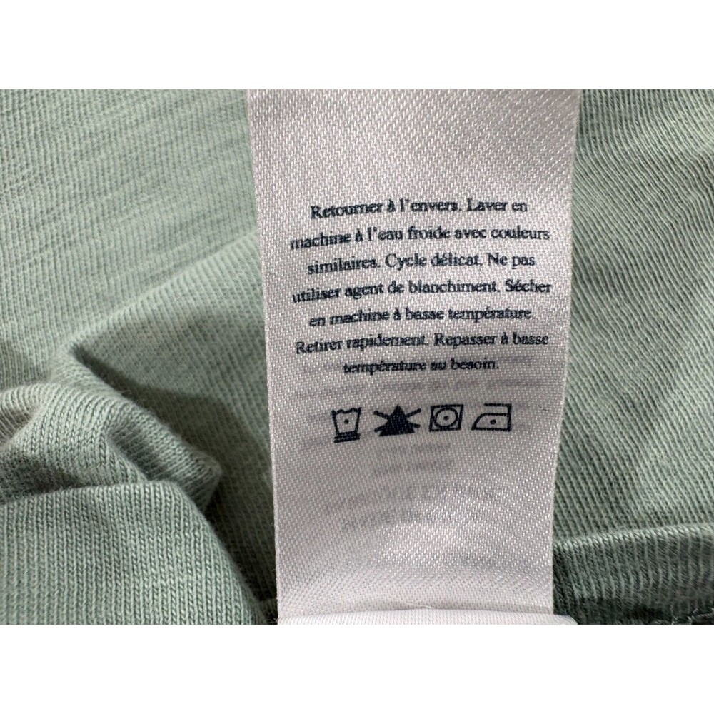 Faherty Sunwashed Organic Cotton Pocket T-Shirt Mens Short Sleeve Slub Tee Sz XL - Picture 9 of 10